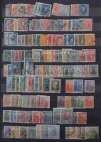 Argentína gyűjtemény a korai évektől nagy alakú berakóban, javarészt pecsételt anyag