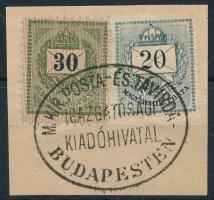 "M.KIR. POSTA- ÉS TÁVIRDA- IGAZGATÓSÁGI KIADÓHIVATAL BUDAPESTEN"