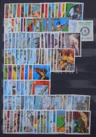 Paraguay, Guatemala, Haiti, Canal zone összeállítások nagy alakú berakóban, jobb értékekkel