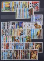 Paraguay, Guatemala, Haiti, Canal zone összeállítások nagy alakú berakóban, jobb értékekkel