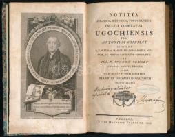 Szirmay, (Antal) Antonius - Semsey, (András) Andreas: Notitia politica, historica, topographica incl...