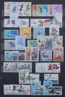 Ausztrália, Új-Zéland, Ausztria, Belgium, NDK és egyéb külföldi bélyegek A4-es berakóban