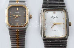 3 darab női óra, fém szíjjal, működnek