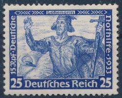Deutsches Reich 1933 Wagner Mi 506A Georg Bühler vizsgálójellel (kis gumihiba) (Mi EUR 350.-)