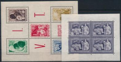 1949 VIT (I.) blokk + Bélyegnap (22.) kisív (17.000)