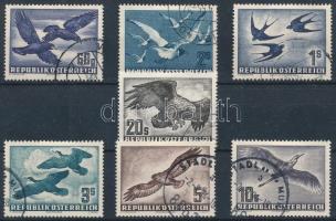 Ausztria 1950-1953 Madarak Mi 955-956, 968, 984-987 (Mi EUR 334.-)