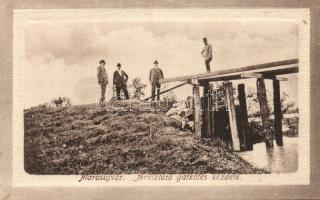 Marosújvár dyke construction