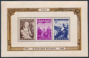 Belgium 1949 Kultúra: Festmények blokk Mi 21 (Mi EUR 150.-)