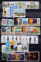 Ausztrália + Nagy-Britannia összeállítás 10 lapos, közepes berakóban