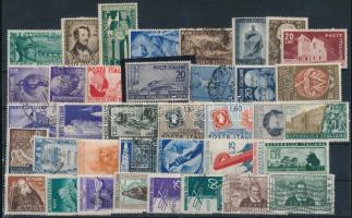 Olaszország 1949 összeállítás stecklapon (Mi EUR ~487.-)