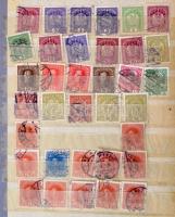 Régi magyar, osztrák és Deutsches Reich bélyegek 6 lapos, közepes berakóban