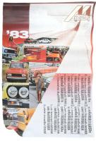 2 db retró autós termék reklám plakát. Merkur Meztelen nős. 70x90 cm