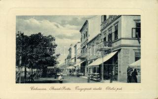 Crikvenica quay with shipping company