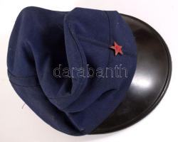 Kommunista vasutas? sapka, kopással, 54-es méret