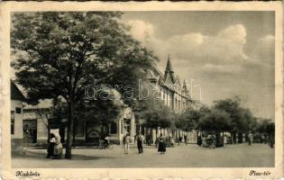 Kiskőrös, Piac tér, üzletek (Rb)