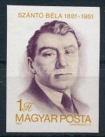 1981 Szántó Béla vágott bélyeg