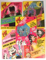 1984 Le Nouveau Pif francia nyelvű képregény 5 db száma (No. 783, 789, 811, 816, 819), vegyes állapotban