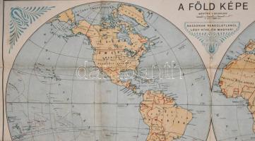 1943 Az "Igazság" a falu népének legelterjedtebb hetilapja térképes naptár: A Föld képe, 1...