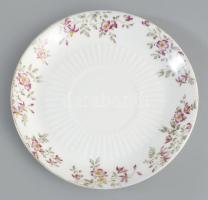 cca 1900 Antik vékonyporcelán csésze alátéttel, aranykopással, d: 15,5 cm