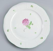 Herendi Tertia 6 darab lapos tányér, jelzett, d: 23 cm