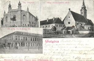 Galgóc with synagogue (EK)