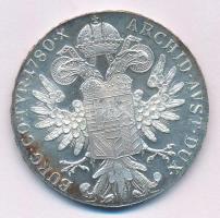 Ausztria 1780SF Tallér Ag "Mária Terézia" utánveret T:AU,XF patina Austria 1780SF Thaler Ag "Maria Theresia" restrike C:AU,XF patina  Krause KM#T1