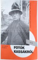 Fotók Kassákról 1987. Kiállítási plakát 60x85 cm