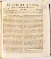 1823 Plan der Umgebungen von Cadiz, 25x38 cm) t. In: Allgemeine Zeitung. Mit allerhöchsten Privilegi...