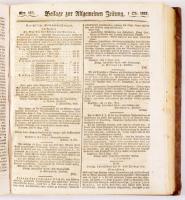 1823 Plan der Umgebungen von Cadiz, 25x38 cm) t. In: Allgemeine Zeitung. Mit allerhöchsten Privilegi...