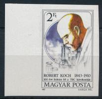 1982 Robert Koch vágott ívszéli bélyeg
