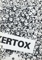 XERTOX csoport: Emberkísérletek c. mappa 77 lappal (teljes) 1982. Technika: különböző technikák. Méret: 30x21 cm (77 lap+borító). A Xertox csoport (Swierkiewicz Róbert, Lévay Jenő, Regős István) felhívására 77 magyar és külföldi művész készített egy-egy munkát, ezeket tartalmazza a mappa. 100 példányban készült, minden lapot szignáltak az alkotók. 1982-ben bemutatták a Pesterzsébeti Múzeumban, majd a mappák bekerültek a nemzetközi mail-art mozgalomba.