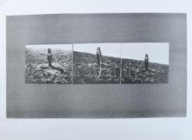 Várnagy Ildikó (1944-): Szalagok. Ofszet, papír. Jelzett, számozott művészpéldány. EA 5/XV, 30x40 cm