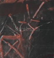 Lux Antal (1935-): Torony. Ofszet, papír. Jelzett, datált, 40x30 cm