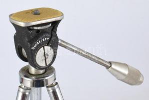 Tripod fényképezőgép tartó állvány, h: 45 cm