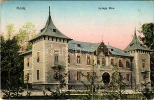 1914 Hévízgyógyfürdő, György ház. Gál Testvérek kiadása (EB)