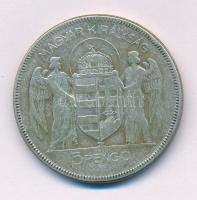 1930. 5P Ag "Horthy jobbra" T:F
Adamo P8