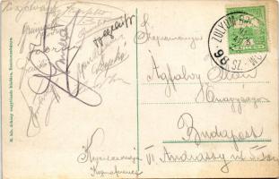 Besztercebánya, Banská Bystrica; IV. Béla király tér, Schaffer, Strelinger üzlete, Nemzeti Szálló / ...