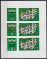 1982 Agrofila vágott kisív