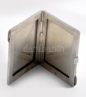 Ezüst (Ag) fényképtartó, jelzett, nettó 31,5g