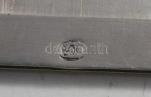 Ezüst (Ag) fényképtartó, jelzett, nettó 31,5g