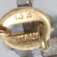 Arany (Au) olasz gyerek karkötő, jelzett, 14K, nettó 1,18g