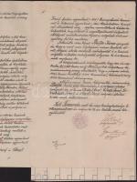 1902 Temesvár, imaterem felavatási ünnepély meghívója + kézzel írt ragasztott szöveg