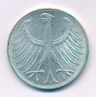 Német Szövetségi Köztársaság 1973D 5M Ag T:AU patina
Federal Republic of Germany 1973D 5 Mark Ag C:...