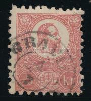 1871 Kőnyomat 5kr elfogazva "ORAVICZA " (Gudlin 100 p)