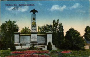 1917 Bohumín, Oderberg; Jubiläums Denkmal / monument + "K.u.K. Zensurstelle Oderberg"