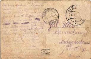 1948 Negyed, Neded; Vasútállomás, Vág részlet, Református iskola, Katolikus templom és iskola, orszá...