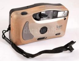 Icam AF801S fényképezőgép, tokban