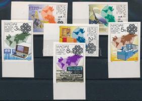 1983 Hírközlési világév vágott ívszéli sor (4.000)