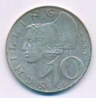 Ausztria 1967. 10Sch Ag T:XF,VF, patina Austria 1967. 10 Schilling Ag C:XF,VF, patina Krause KM#2882