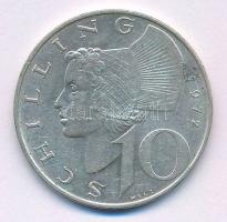 Ausztria 1972. 10Sch Ag T:XF patina Austria 1972. 10 Schilling Ag C:XF patina Krause KM#2882